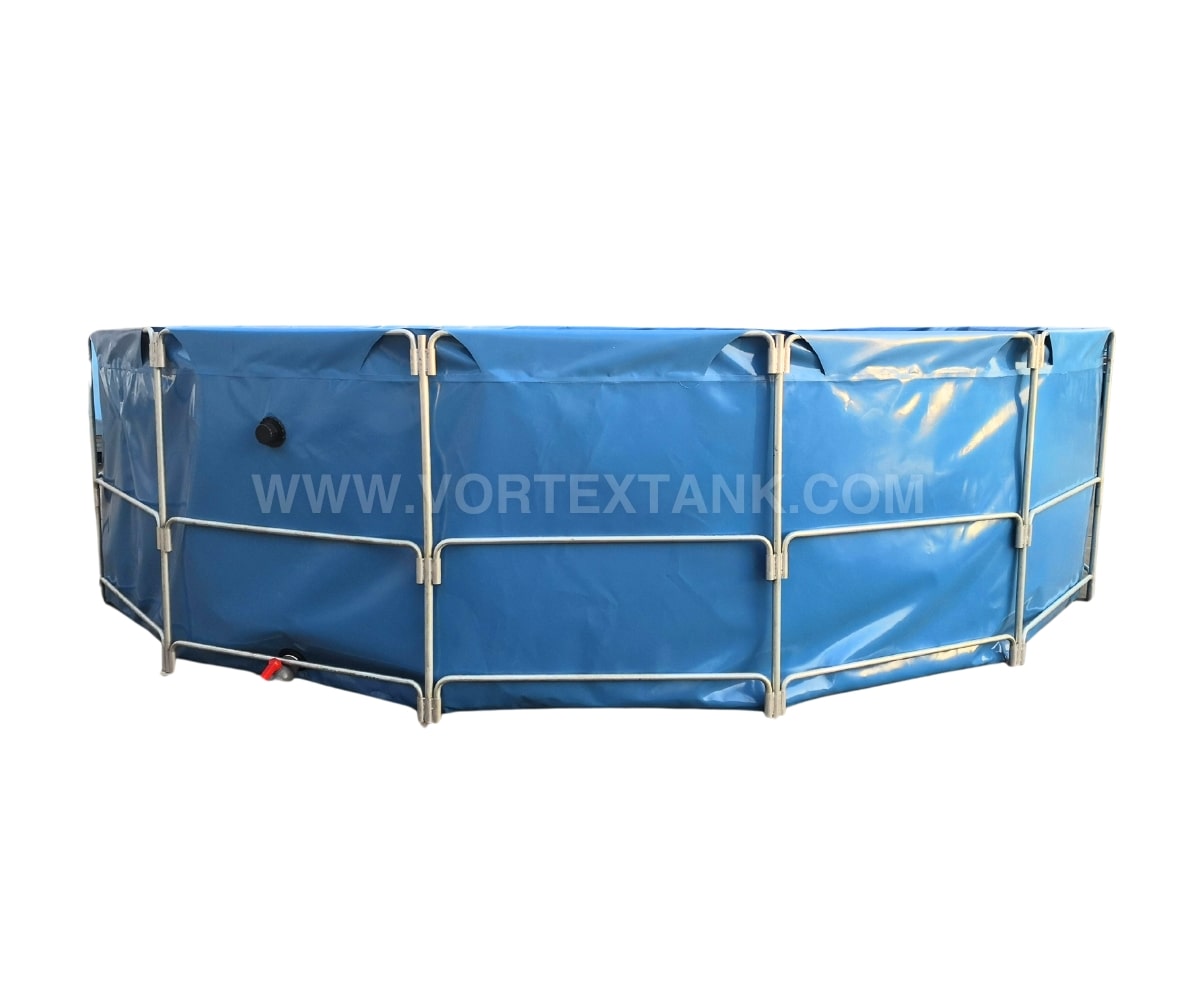 10*1.5M Customized Collapsible Durable Fish Farming Tanks