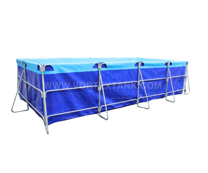 PVC Tarpaulin Indoor Plastic Tank For Tilapia Farming