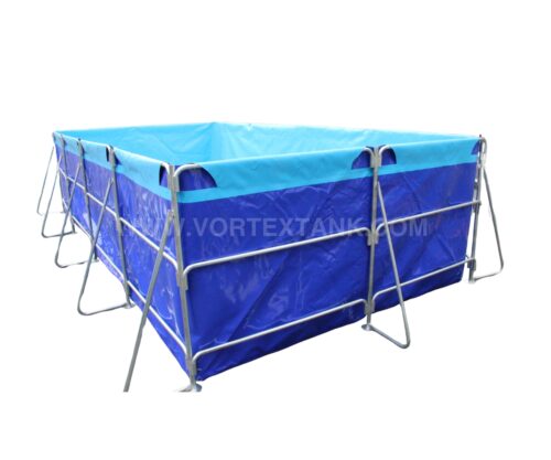 PVC Tarpaulin Indoor Plastic Tank For Tilapia Farming