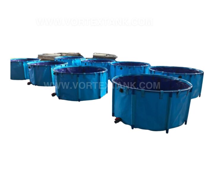 2000l flexible indoor pvc tarpaulin fish tank