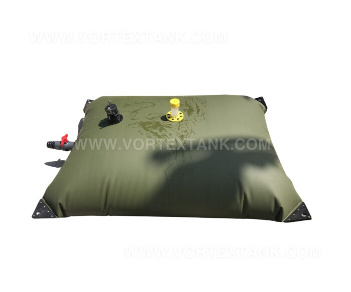 500L Army Green Color TPU Economical collapsible water tank