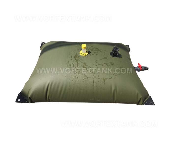 500L Army Green Color TPU Economical collapsible water tank