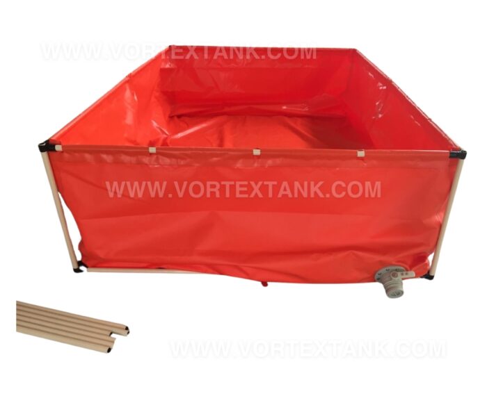 Customized Folding Frame Portable Water Tank Fire Fighting