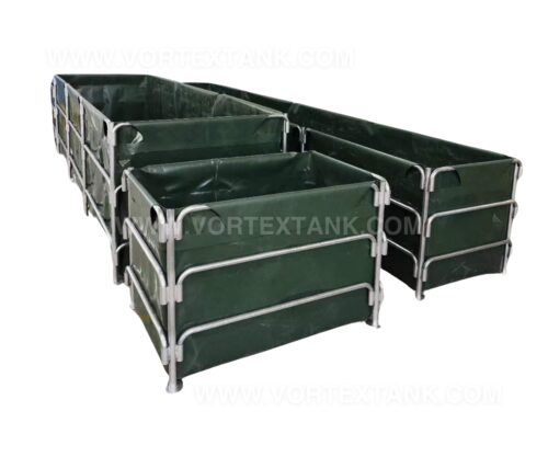 customized heavy duty pvc ​galvanized tube aquaponic fish tank