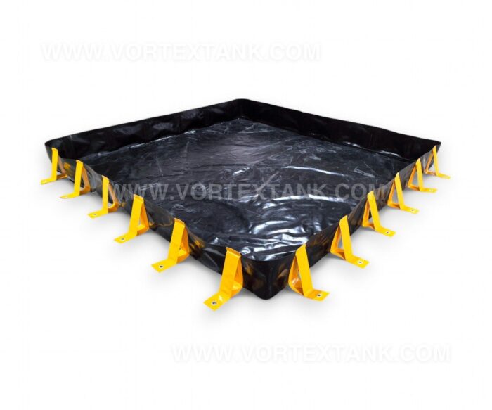 flexible outside support spill containment berm