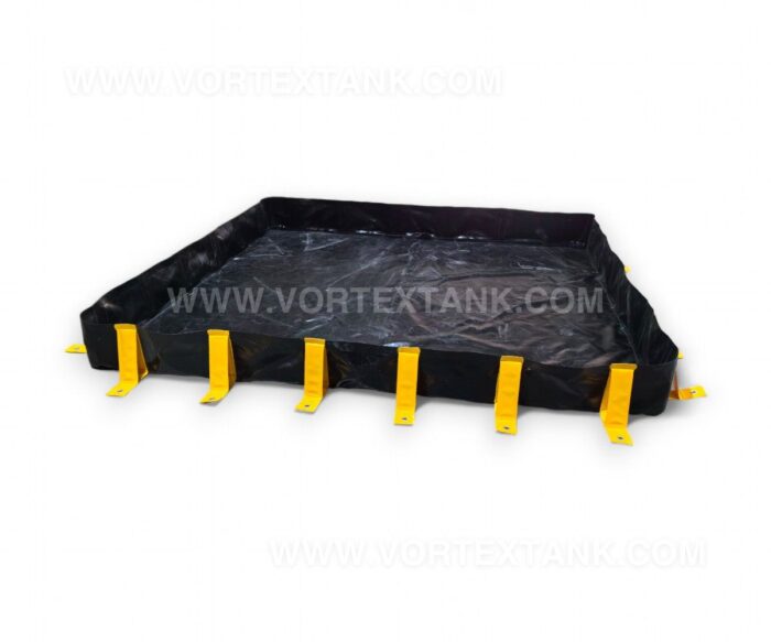 flexible outside support spill containment berm