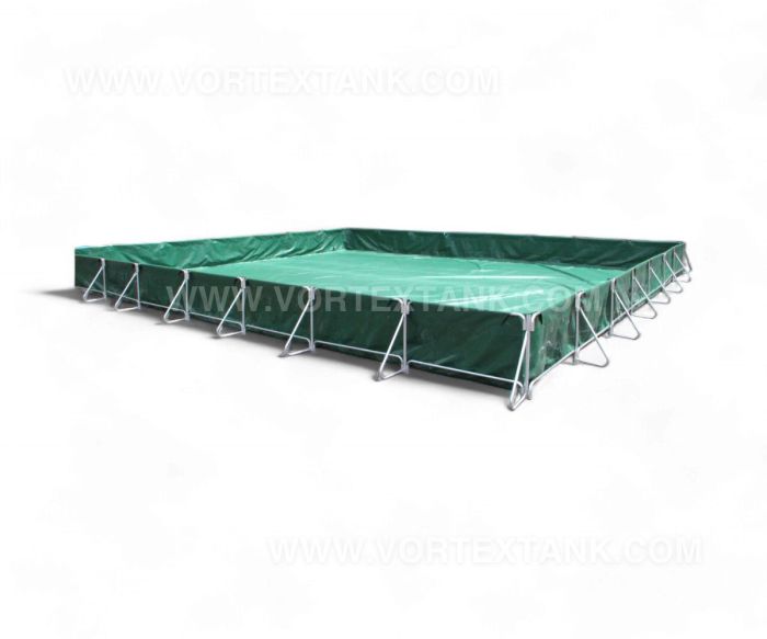 100m3 frame support retensions containment berm